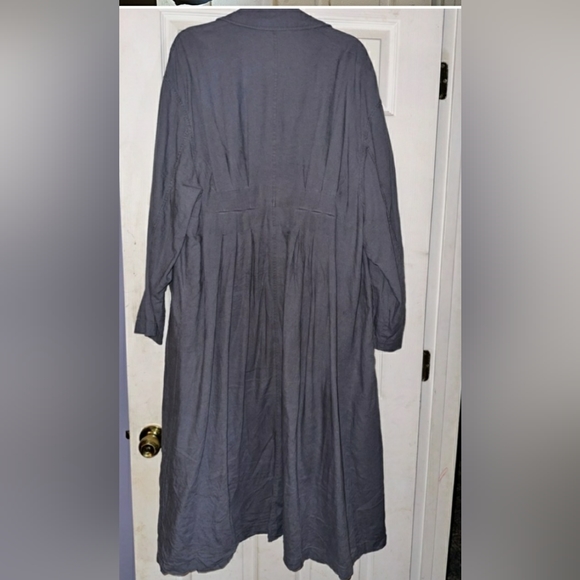 FREE PEOPLE sweet melody Linen jacket large oversized .never worn - Picture 3 of 4